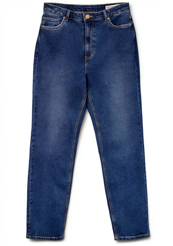 VERO MODA Jeans Mom Fit Vita Alta Donna Cotone Denim