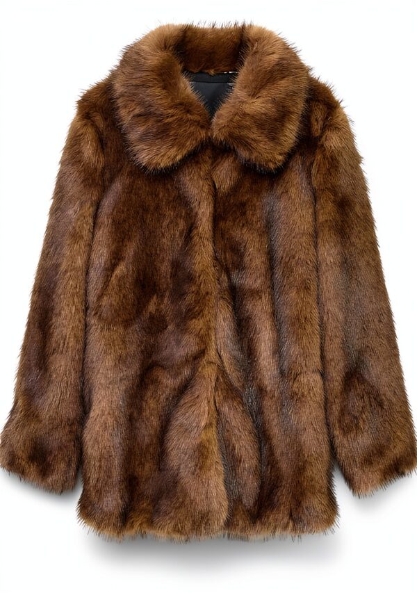 Vero Moda giacca donna pelliccia sintetica manica lunga