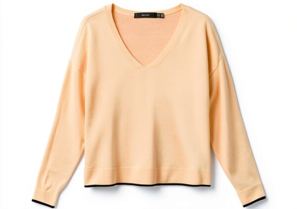 Maglione Donna Vero Moda Scollo a V Lavorato a Maglia