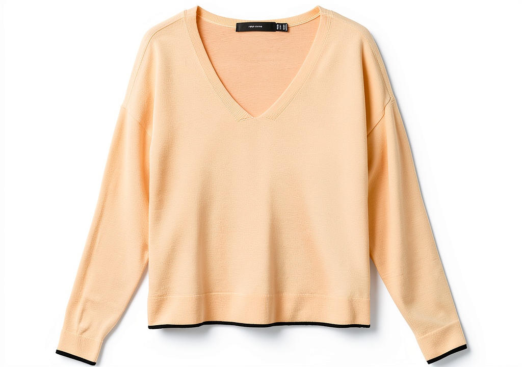 'Maglione Vero Moda Vmbreeze Ga Boo indossato in un ambiente casual'