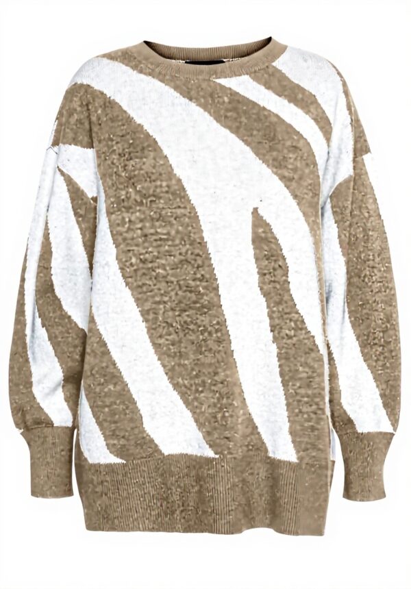 VERO MODA Maglione Donna Scollo Rotondo Lavorato a Maglia