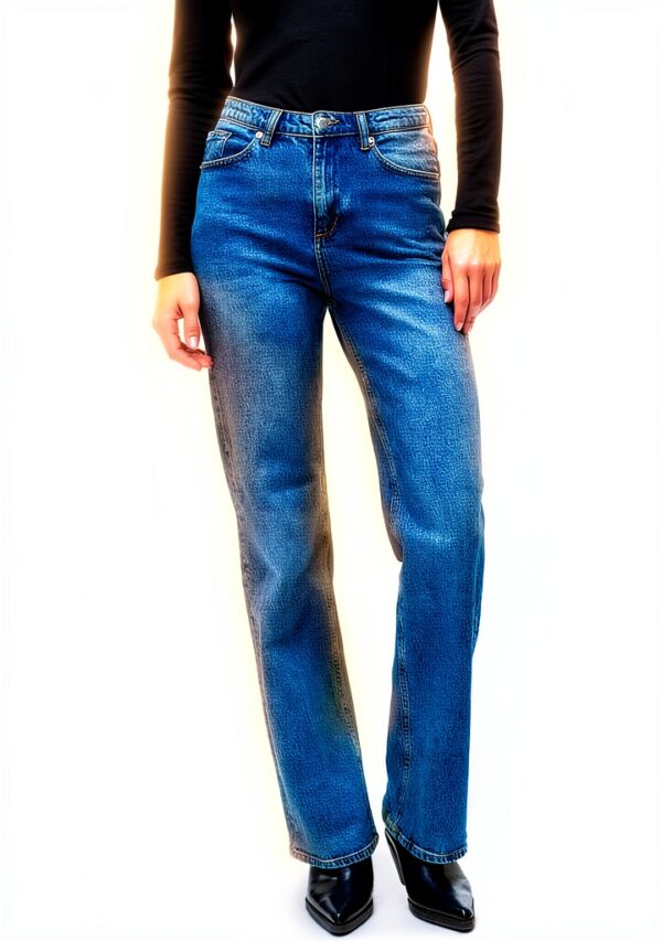VERO MODA Jeans Donna Wide Fit High Rise Sostenibile