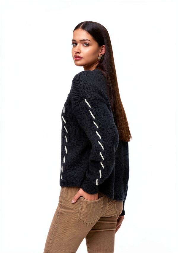 Vero Moda Maglione Donna Taglio Largo Girocollo Maniche-2