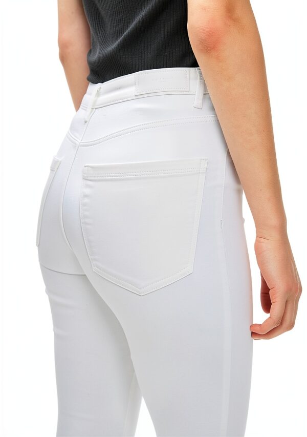Bestseller Jeans Donna Skinny Vita Alta Bright White-5