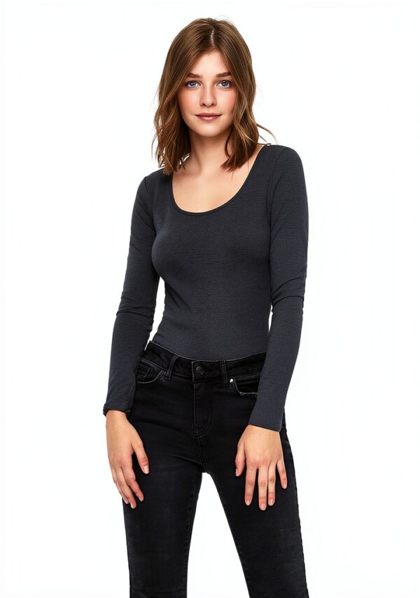 Bestseller Donna Maglietta Misto Cotone Confezione 3 Slim-3
