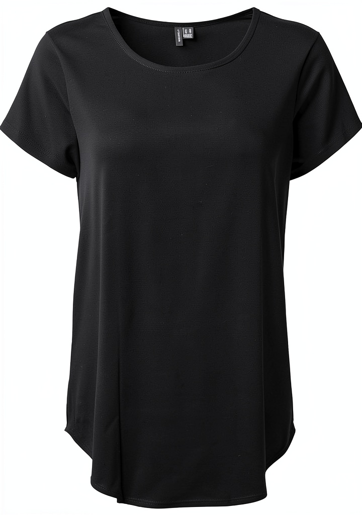 Maglietta VERO MODA in Nero su sfondo neutro