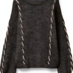 Vero Moda Maglione Donna Taglio Largo Girocollo Maniche-0