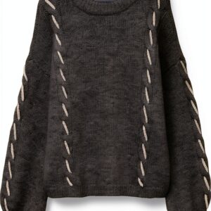 Vero Moda Maglione Donna Taglio Largo Girocollo Maniche-0