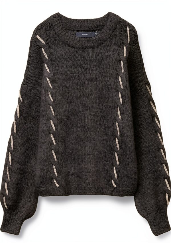 Vero Moda Maglione Donna Taglio Largo Girocollo Maniche-0