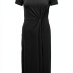 Bestseller Abito Donna Lyocell Nero Blazer Navy Casual-0