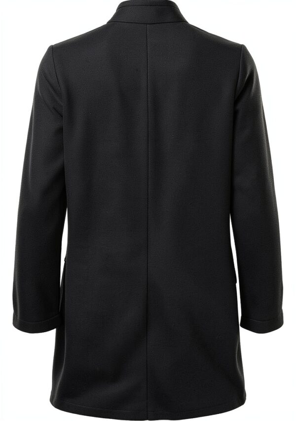 Bestseller Cappotto Donna Nero Vestibilità Regolare Facile-1
