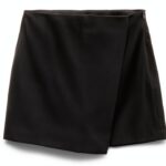 Gonna donna Bestseller vita alta zip nascosta-0
