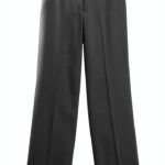 Pantaloni donna Bestseller taglio dritto grigio-0