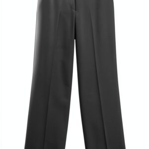 Pantaloni donna Bestseller taglio dritto grigio-0