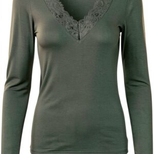 Maglietta VERO MODA Nero Donna Traspirante-0