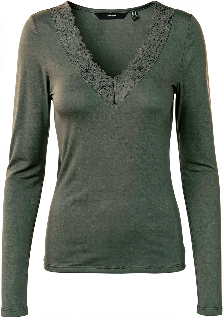 Maglietta VERO MODA Nero Donna traspirante