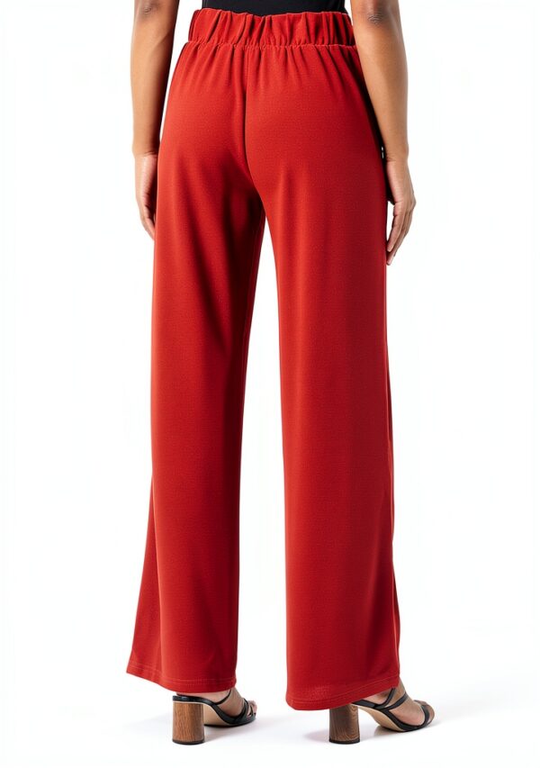 Pantaloni da donna VERO MODA Nero taglio classico elasticità e comfort-2