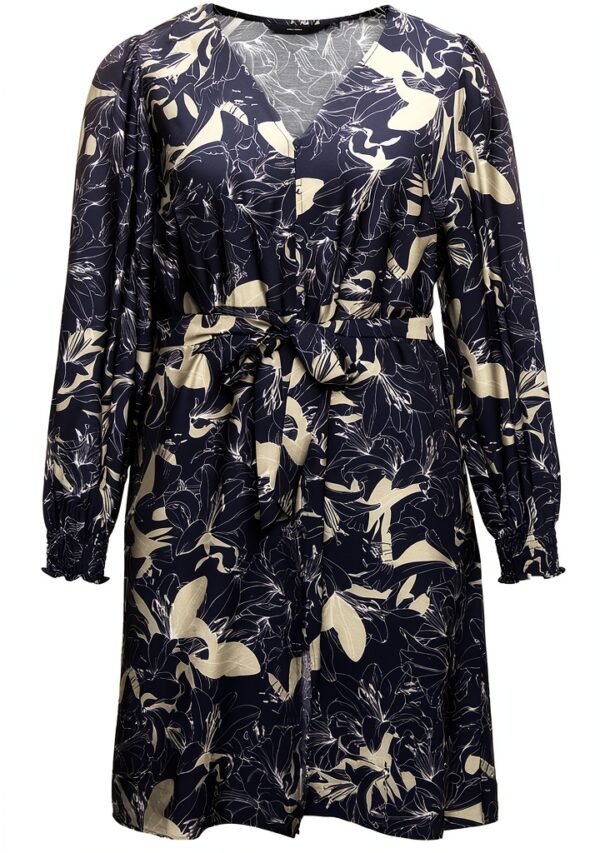 Abito Bestseller Blazer Navy con stampa ripetuta - Taglio normale L-0