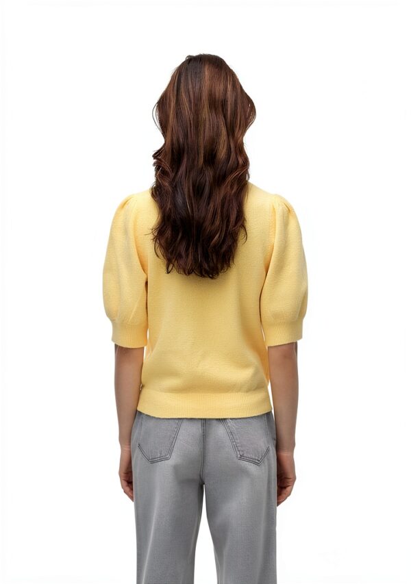 Maglione donna VERO MODA in lana sostenibile caldo e confortevole-2