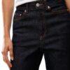 Jeans donna Vero Moda Blu Jeans Scuro vita alta con bottone e cerniera-5