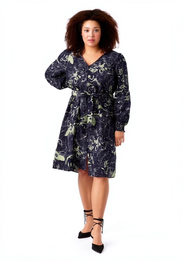 Abito Bestseller Blazer Navy con stampa ripetuta - Taglio normale L-1