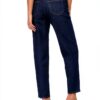 Jeans donna Vero Moda Blu Jeans Scuro vita alta con bottone e cerniera-3