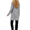 Blazer donna VERO MODA melange grigio chiaro taglio sartoriale-4