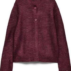 Vero Moda Cardigan Donna Girocollo Maniche Lunghe Nero XS-0