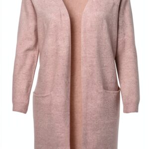 Cardigan donna Vero Moda in morbido fine knit colore Woodrose taglia L-0