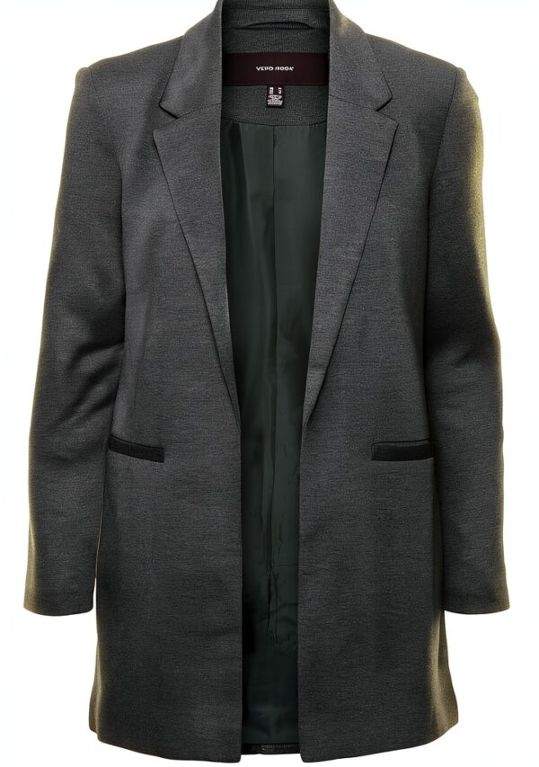 Blazer donna VERO MODA nero elegante taglio sartoriale-0