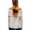 Maglione donna Vero Moda Betulla 52% poliestere riciclato-2