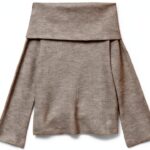 Maglione donna Vero Moda melange grigio medio - poliestere riciclato-0