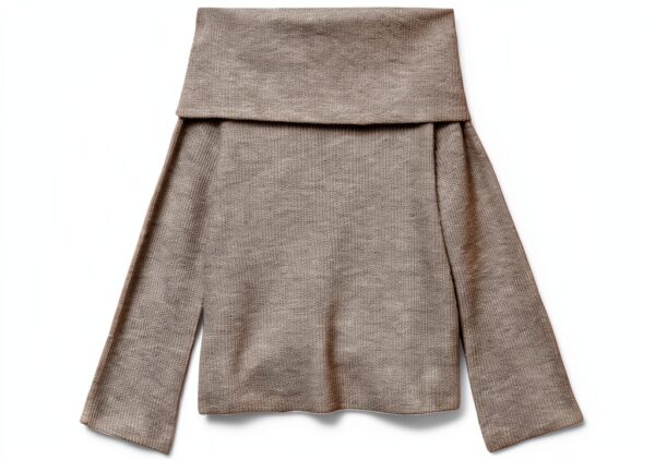Maglione donna Vero Moda melange grigio medio - poliestere riciclato-0