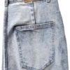 Gonna Denim VERO MODA High Waist Midi Azzurro Blu Vita Alta Elegante-2
