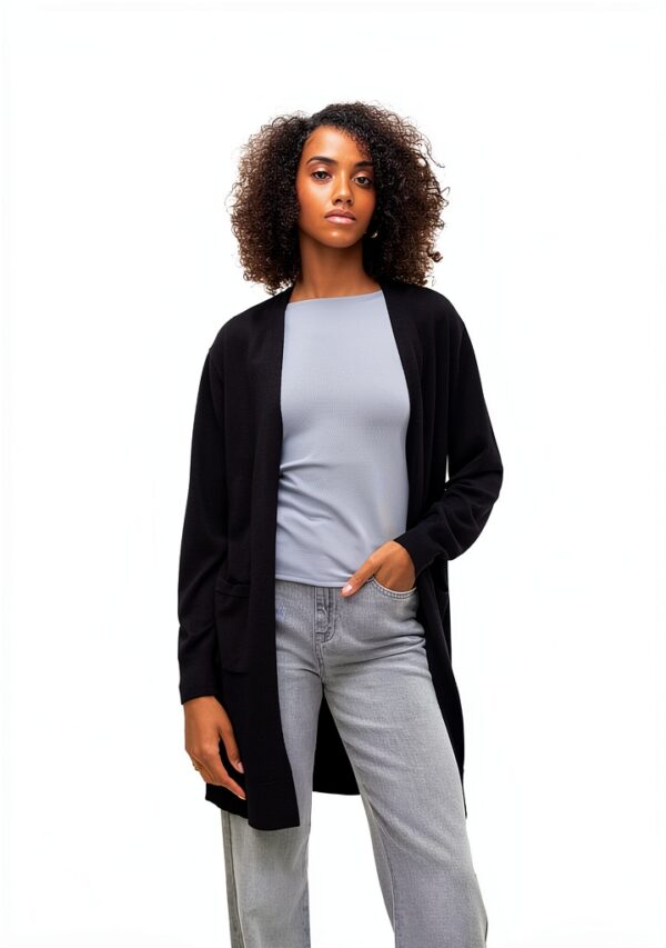 Cardigan VERO MODA VMSILJE in Maglia con tasche – Nero/Grigio, XS-XXL-1