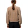 Pullover Vero Moda Vmleaf LS Ent Maglione Donna Collo Alto Silver Mink-2