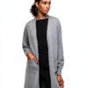 Cardigan VERO MODA VMSILJE Knit, grigio medio e nero, taglie XS-XXL-1