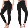 Leggings sportivi donna SINOPHANT vita alta opaca, confezione 2 colori-1