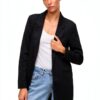 Blazer donna VERO MODA Vmverina Ls Long nero 38 elegante-5