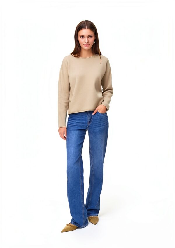 Pullover VERO MODA Maglione in Filato Termico, Vestibilità Comoda-1