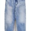 Gonna Denim VERO MODA High Waist Midi Azzurro Blu Vita Alta Elegante-0