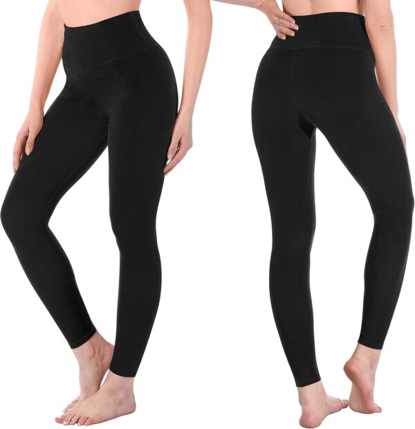 Leggings Sportivi Donna SINOPHANT Vita Alta Pancia Nero/Grigio-1