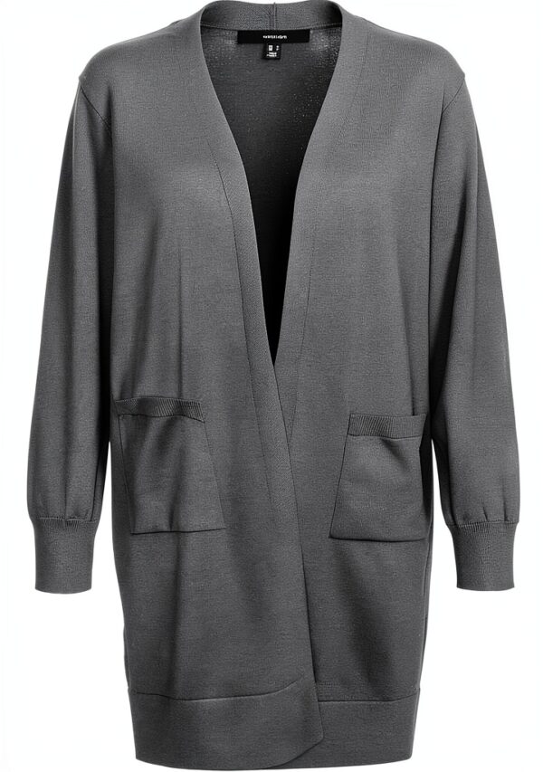 Cardigan VERO MODA VMSILJE Knit, grigio medio e nero, taglie XS-XXL-0