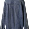 Camicia Denim VERO MODA VMJENNIE Blu Denim Taglio Normale 90% Cotone-7