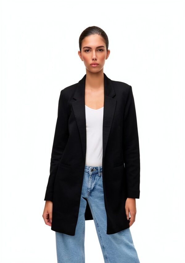 Blazer donna VERO MODA Vmverina Ls Long nero 38 elegante-2