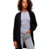 Cardigan VERO MODA VMSILJE in Maglia con tasche – Nero/Grigio, XS-XXL-2