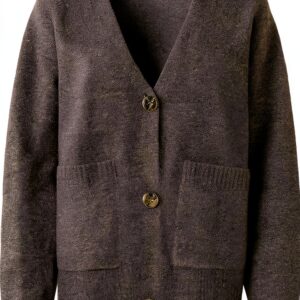 VERO MODA Cardigan Maglato VMBOOM – Nero, XL, 32% Poliestere Riciclato-0