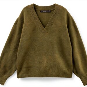 Pullover VERO MODA Vmboom LS V-Neck Donna - Maglia fine Cipresso-0