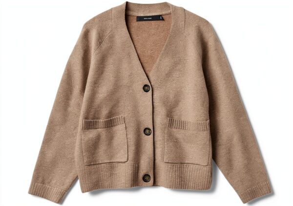 VERO MODA Cardigan Maglato VMBOOM – Nero, XL, 32% Poliestere Riciclato-0