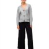 Cardigan VERO MODA VMBOOM Knit Cardigan Nero XL Caldo e Sostenibile-4